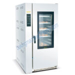 MLC-15E 15trays hot air convection oven with trolley rack